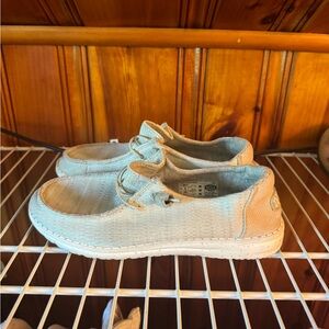 Hey Dude Women's Sneakers in Light Gray